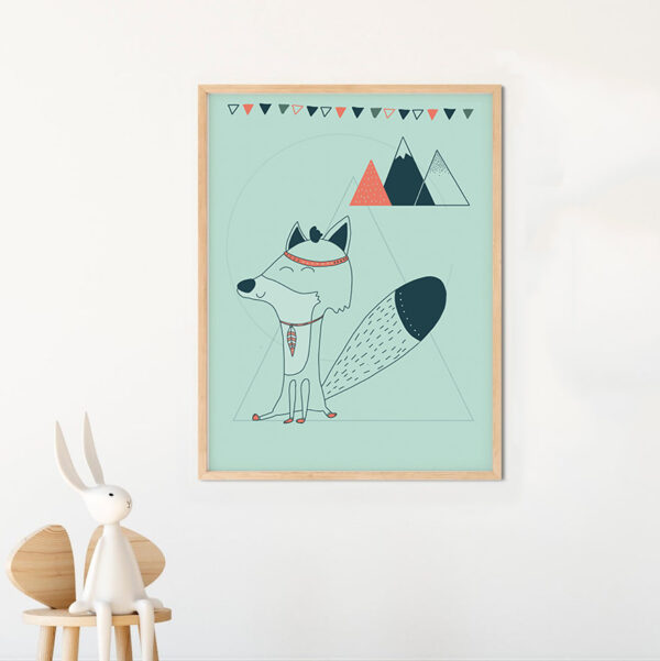 Cuadro de lámina infantil