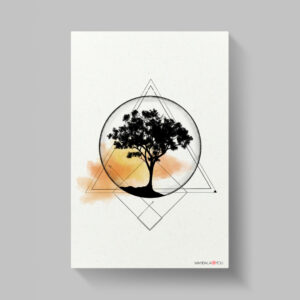 lamina del árbol