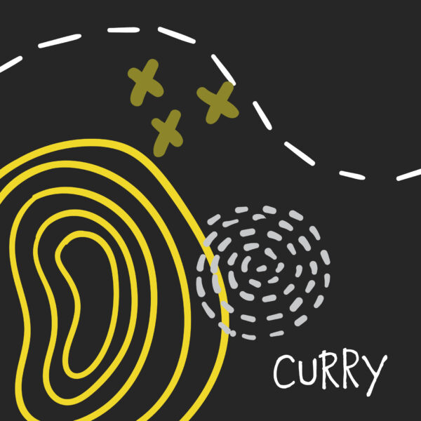 Gama de color curry